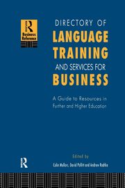 Directory of Language Training and Services for Business, Mellors Colin
