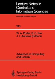 Advances in Computing and Control, 