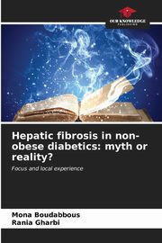 Hepatic fibrosis in non-obese diabetics, Boudabbous Mona