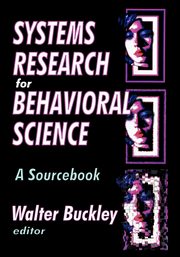 Systems Research for Behavioral Science, Buckley Walter