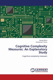 Cognitive Complexity Measures, Misra Sanjay