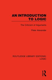 An Introduction to Logic, Alexander Peter