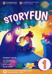 ksiazka tytu: Storyfun for Starters 1 Student's Book with Online Activities and Home Fun Booklet 1 autor: Saxby Karen