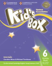 Kid's Box 6 Activity Book + Online, Nixon Caroline, Tomlinson Michael