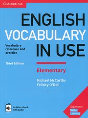 English Vocabulary in Use Elementary with answers and ebook with audio, 