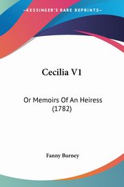 Cecilia V1, Burney Fanny