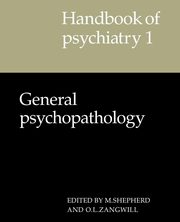 Handbook of Psychiatry, 