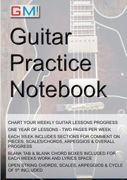 Guitar Practice Notebook, Brockie Ged