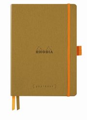 Notes Rhodia Rhodiarama Goalbook gold  A5 - kropki - Softcover, 