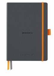 Notes Rhodia Rhodiarama Goalbook titanium A5 w kropki Softcover, 