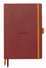 Notes Rhodia Rhodiarama Goalbook nacarat  A5 w kropki Softcover, 