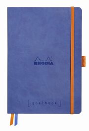 Notes Rhodia Rhodiarama Goalbook sapphire A5 w kropki Softcover, 