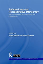 Referendums and Representative Democracy, 