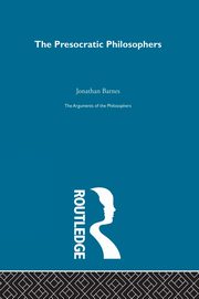 Presocratics-Arg Philosophers, 