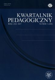 ksiazka tytu: Kwartalnik Pedagogiczny 1(243) 2017 autor: 