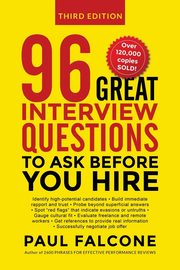 ksiazka tytu: 96 Great Interview Questions to Ask Before You Hire autor: Falcone Paul