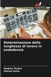 Determinazione della lunghezza di lavoro in endodonzia, Chopra Meghna