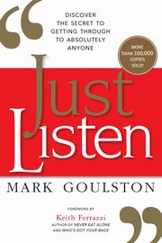 Just Listen | Softcover, Goulston Mark