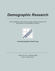 Demographic Research Volume 19 Book 5, 