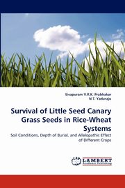 Survival of Little Seed Canary Grass Seeds in Rice-Wheat Systems, Prabhakar Sivapuram V. R. K.