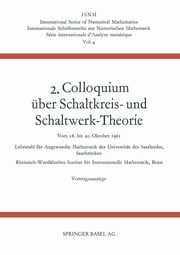 2. Colloquium Uber Schaltkreis- Und Schaltwerk-Theorie, Dorr Johannes