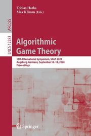 Algorithmic Game Theory, 