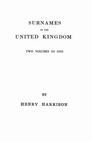 Surnames of the United Kingdom, Harrison Henry
