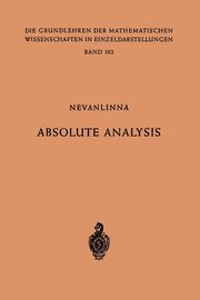 Absolute Analysis, Nevanlinna Frithjof