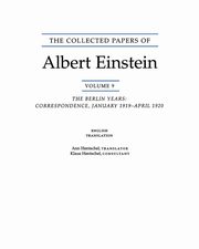 The Collected Papers of Albert Einstein, Volume 9. (English), Einstein Albert