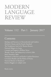 Modern Language Review (112, 