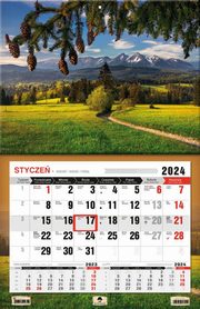 Kalendarz 2024 jednodzielny 3XL Tatry, 