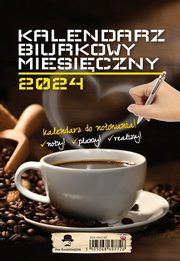 Kalendarz 2024 A5 biurkowy pionowy miesiczny, 