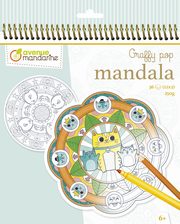 Kolorowanka Graffy Pop Mandala Zwierzta, 