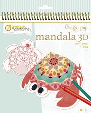 Kolorowanka Graffy Pop Mandala 3D Zwierzta morskie, 