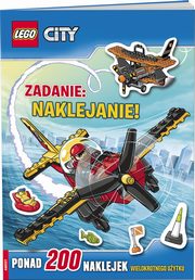 ksiazka tytu: Lego City Zadanie naklejanie autor: 