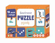 ksiazka tytu: Rosn i Poznaj dwustronne puzzle Pojazdy autor: 