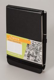 Notes A6 Romantyzm w linie czarny, 