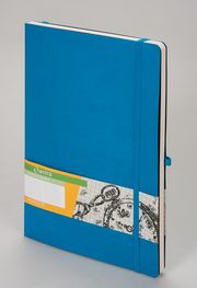 Notes Impresja B5 Kratka niebieski, 