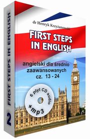 First Steps in English 2 +6CD+MP3, Krzyanowski Henryk