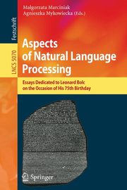 Aspects of Natural Language Processing, 