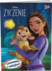 Disney yczenie Kolorowanka z naklejkami, 