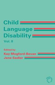 Child Language Disability Vol.2, 