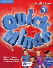 ksiazka tytu: Quick Minds 1 Pupil's Book autor: Puchta Herbert, Gerngross Gunter, Lewis-Jones Peter