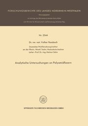Analytische Untersuchungen an Polyamidfasern, Rossbach Volker