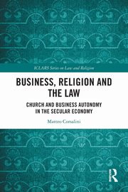Business, Religion and the Law, Corsalini Matteo