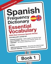 Spanish Frequency Dictionary - Essential Vocabulary, MostUsedWords