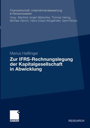Zur IFRS-Rechnungslegung der Kapitalgesellschaft in Abwicklung, Halinger Marius