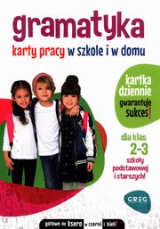 Gramatyka karty pracy w szkole i w domu, 