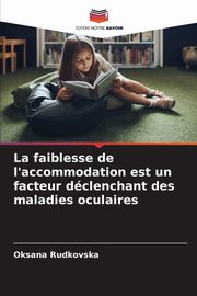 La faiblesse de l'accommodation est un facteur dclenchant des maladies oculaires, Rudkovska Oksana