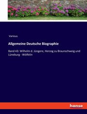 Allgemeine Deutsche Biographie, Various